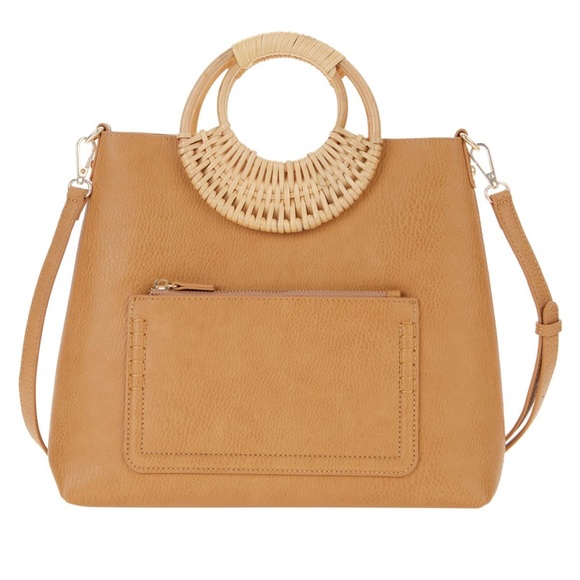Antik Kraft Handbags - Crossbody Bag in Bag - Camel
